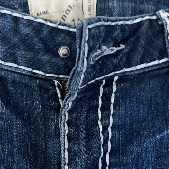 LA Idol USA Women's Denim Jeans with Contrast Stitching - Picture 5 of 7